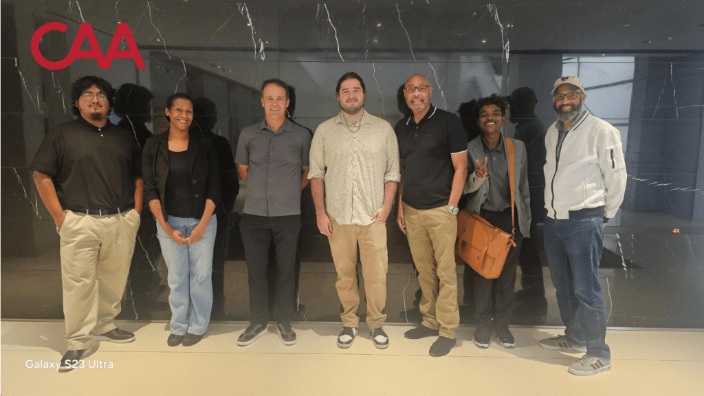 Backpack Journalism on the Move: A Field Trip with Jay Tucker at Creative Artist Agency(CAA), Friday, September&nbsp;26th.